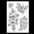 49 Sheets Waterproof Temporary Black Sketches Flowers Tattoo Stickers Flower Rose Tattoos For Women Adults - STEVVEX Beauty - 103, Arm Tattoo, Back Tattoo, Beauty, Big Flowers Tattoo, Big Tattoo, Black Tattoos, Body Tattoo, Fashion Tattoo, Flower Tattoo, Large Tattoo, Leg Tattoo, Lotus Tattoo, Luxury Tattoo, Men Tattoo, Modern Tattoo, Sketch Tattoo, Stylish Tattoo, Tattoo - Stevvex.com