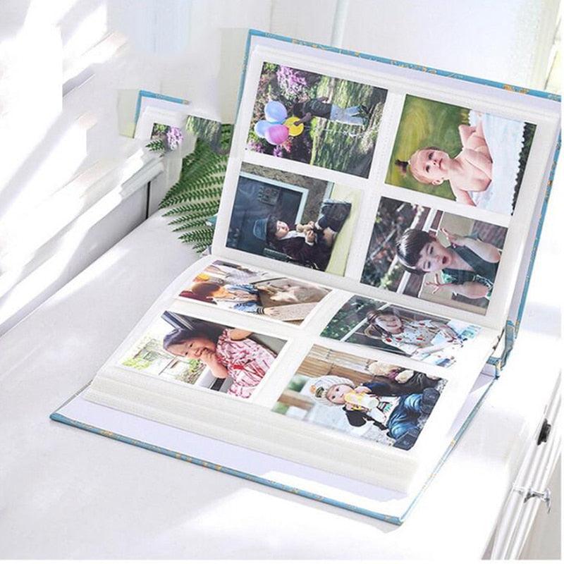 4D Large 6-inch Intert Photo Album 200 Pages Scrapbook Paper Baby Family Scrapbook Albums Wedding Foto Album Scrapbooking Album DIY Memorable Gifts For Loved Ones