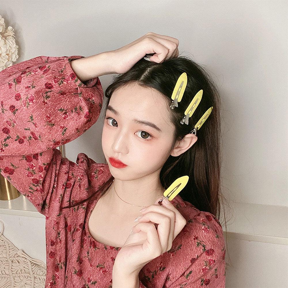 4pcs/1pc No Bend Seamless Hair Clips Side Bangs Fix Fringe Barrette Makeup Washing Face Accessories Women Girls Styling Hairpins Gorgeous Hair Accessories For Women