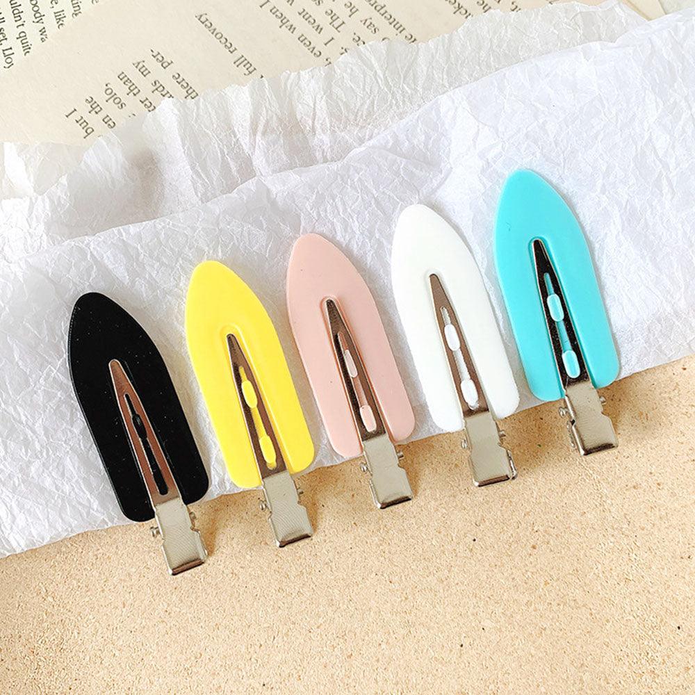 4pcs/1pc No Bend Seamless Hair Clips Side Bangs Fix Fringe Barrette Makeup Washing Face Accessories Women Girls Styling Hairpins Gorgeous Hair Accessories For Women