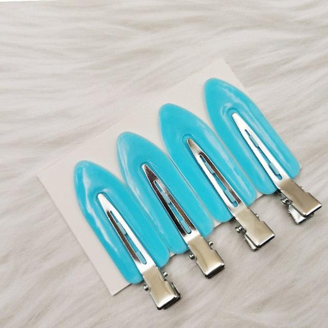 4pcs/1pc No Bend Seamless Hair Clips Side Bangs Fix Fringe Barrette Makeup Washing Face Accessories Women Girls Styling Hairpins Gorgeous Hair Accessories For Women