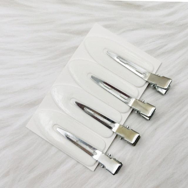 4pcs/1pc No Bend Seamless Hair Clips Side Bangs Fix Fringe Barrette Makeup Washing Face Accessories Women Girls Styling Hairpins Gorgeous Hair Accessories For Women