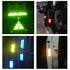 4Pcs/Set Car Door Stickers Car OPEN Reflective Tape Warning Mark Anti-Collision Universal Safety Reflective Open Notice Bicycle Car Door Stickers DIY Car Open Reflective Tape Warning Mark Reflective Open Notice Bicycle Accessories Car Decoration