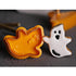 4Pcs/set Plastic Christmas Christmas Tree Halloween Pumpkin Ghost Theme Cookie Cutter Plunger Fondant Chocolate Mold Halloween Cookie Cutters Thanksgiving Fall Christmas Cookie Cutters Biscuit Mold 3D Mini Fondant Cookie Tools