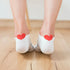 5 Pairs 3D Cartoon Harajuku Cat Cute Heart Invisible Cotton Socks Casual Boat Socks Funny Girl Ankle Sock Set for Women