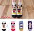 5 pairs Summer Socks Female Cartoon Animal Bear Mouse Socks Cute Funny Invisible Cotton Ankle Socks For Women