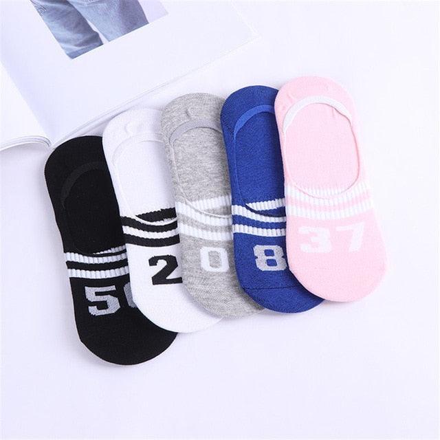 5 Pairs/Lot Cute Harajuku Animal Women Socks Set Funny Spring Cat Dog Rabbit Panda Low Cut Short Sock Happy