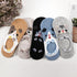 5 Pairs/Lot Cute Harajuku Animal Women Socks Set Funny Spring Cat Dog Rabbit Panda Low Cut Short Sock Happy