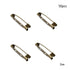 50 Pcs/Lot 15 20 25 30 35 mm 40mm Brooch Clip Base Pin Safety Pin Brooch Set Blank Base For Jewelry Making Supplies Bar Pins Brooch Pin Backs Safety Clasp Gold and Silver Safety Pins