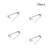 50 Pcs/Lot 15 20 25 30 35 mm 40mm Brooch Clip Base Pin Safety Pin Brooch Set Blank Base For Jewelry Making Supplies Bar Pins Brooch Pin Backs Safety Clasp Gold and Silver Safety Pins