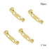 50 Pcs/Lot 15 20 25 30 35 mm 40mm Brooch Clip Base Pin Safety Pin Brooch Set Blank Base For Jewelry Making Supplies Bar Pins Brooch Pin Backs Safety Clasp Gold and Silver Safety Pins