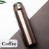 500ML Stainless Steel Bouncing Cover Vacuum Flask Thermos Cup Coffee Tea Milk Bottle vacuum flask 500ml Stainless Steel Water Bottle Leak-Proof Bounce Cover Home Office Water Bottle