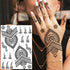 53 Sheets Black Lace Temporary Tattoos Sticker Butterfly Flower Fake Tatoo Sticker Sexy Black Henna Temporary Tattoos For Women - STEVVEX Beauty - 103, Animal Tattoo, Arm Tattoo, Back Tattoo, Beauty, Big Tattoo, Black Tattoos, Body Tattoo, Fashion Tattoo, Girls Tattoo, Large Black Tattoo, Leg Tattoo, Luxury Tattoo, Sketch Tattoo, Stylish Tattoo, Tattoo, Waterproof Tattoo, Wedding Tattoo, Women Tattoo, Womens Tattoo - Stevvex.com