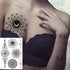 53 Sheets Black Lace Temporary Tattoos Sticker Butterfly Flower Fake Tatoo Sticker Sexy Black Henna Temporary Tattoos For Women - STEVVEX Beauty - 103, Animal Tattoo, Arm Tattoo, Back Tattoo, Beauty, Big Tattoo, Black Tattoos, Body Tattoo, Fashion Tattoo, Girls Tattoo, Large Black Tattoo, Leg Tattoo, Luxury Tattoo, Sketch Tattoo, Stylish Tattoo, Tattoo, Waterproof Tattoo, Wedding Tattoo, Women Tattoo, Womens Tattoo - Stevvex.com