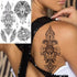 53 Sheets Black Lace Temporary Tattoos Sticker Butterfly Flower Fake Tatoo Sticker Sexy Black Henna Temporary Tattoos For Women - STEVVEX Beauty - 103, Animal Tattoo, Arm Tattoo, Back Tattoo, Beauty, Big Tattoo, Black Tattoos, Body Tattoo, Fashion Tattoo, Girls Tattoo, Large Black Tattoo, Leg Tattoo, Luxury Tattoo, Sketch Tattoo, Stylish Tattoo, Tattoo, Waterproof Tattoo, Wedding Tattoo, Women Tattoo, Womens Tattoo - Stevvex.com