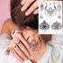 53 Sheets Black Lace Temporary Tattoos Sticker Butterfly Flower Fake Tatoo Sticker Sexy Black Henna Temporary Tattoos For Women - STEVVEX Beauty - 103, Animal Tattoo, Arm Tattoo, Back Tattoo, Beauty, Big Tattoo, Black Tattoos, Body Tattoo, Fashion Tattoo, Girls Tattoo, Large Black Tattoo, Leg Tattoo, Luxury Tattoo, Sketch Tattoo, Stylish Tattoo, Tattoo, Waterproof Tattoo, Wedding Tattoo, Women Tattoo, Womens Tattoo - Stevvex.com