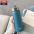 530ml/750ml Thermos Mug with Straw Stainless Steel Thermal Insulation Straight Cup Thermal Water Bottle Thermos Water Bottle