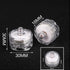 6/24Pcs Flameless LED Candles Electric Fake Candle Battery Operated LED Tea Lights in Warm White for Wedding Table Festival Celebration Halloween Tea Light Creative Lamp Battery Powered Home Wedding Birthday Party Decoration Lighting