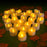 6/24Pcs Flameless LED Candles Electric Fake Candle Battery Operated LED Tea Lights in Warm White for Wedding Table Festival Celebration Halloween Tea Light Creative Lamp Battery Powered Home Wedding Birthday Party Decoration Lighting