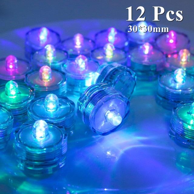 6/24Pcs Flameless LED Candles Electric Fake Candle Battery Operated LED Tea Lights in Warm White for Wedding Table Festival Celebration Halloween Tea Light Creative Lamp Battery Powered Home Wedding Birthday Party Decoration Lighting