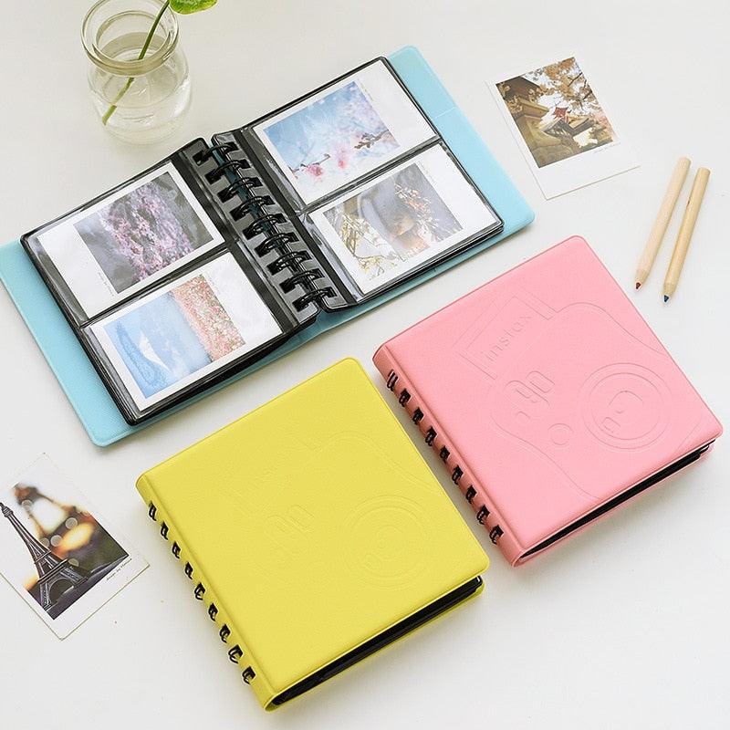 68 Pockets Mini Instant Polaroid Photo Album Picture Case for Fujifilm Mini Film 7s 8 25 50s 90  mini Polaroid album  Paper Baby Family Scrapbook Albums DIY Memorable Gifts For Loved Ones