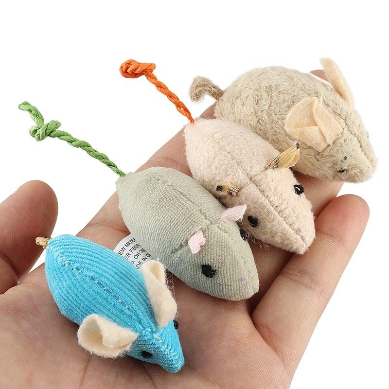 6pcs/lot Mix Pet Toy Catnip Mice Cats Toys Fun Plush Mouse Cat Toy For Kitten Skitter Critters Cat Toy Value Pack - STEVVEX Pet - 126, cat chew toy, cat playing toy, cat soft toy, cat toy, cats, Cats Toys Fun, critters cat toys, kitten toys, mice cats toys, Mix pet toy, mouse toy, pet toys, Plush Mouse Cat Toy, toys - Stevvex.com