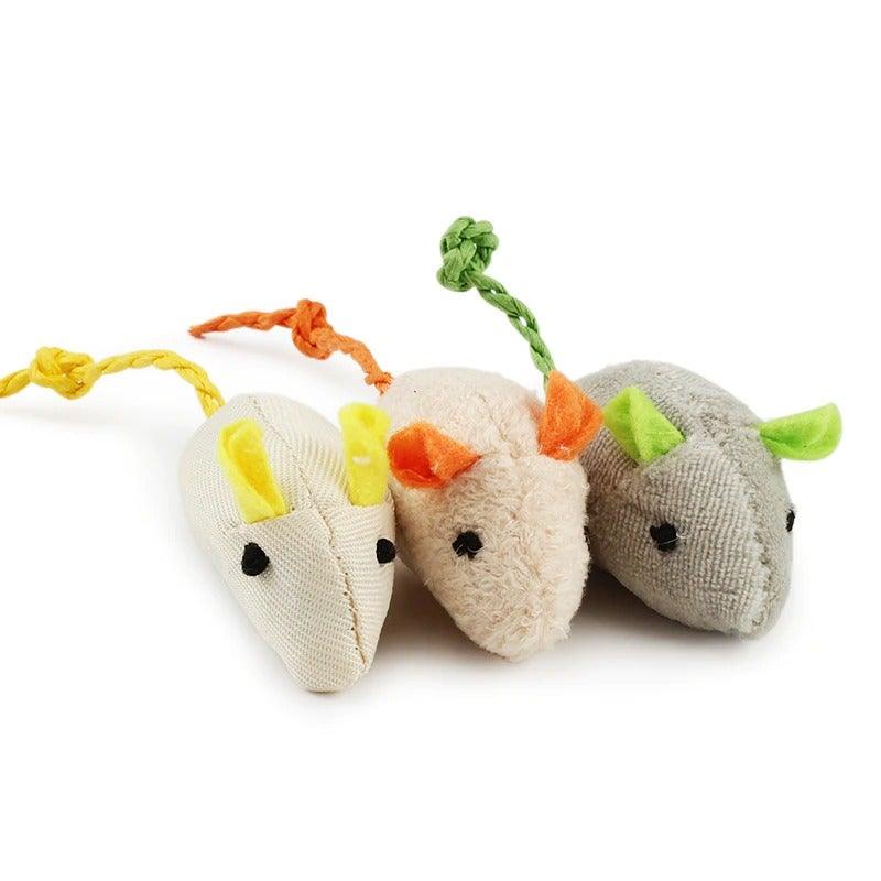 6pcs/lot Mix Pet Toy Catnip Mice Cats Toys Fun Plush Mouse Cat Toy For Kitten Skitter Critters Cat Toy Value Pack - STEVVEX Pet - 126, cat chew toy, cat playing toy, cat soft toy, cat toy, cats, Cats Toys Fun, critters cat toys, kitten toys, mice cats toys, Mix pet toy, mouse toy, pet toys, Plush Mouse Cat Toy, toys - Stevvex.com