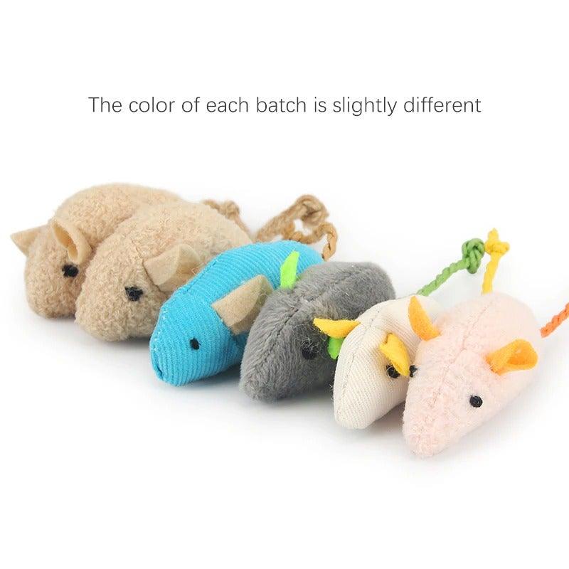 6pcs/lot Mix Pet Toy Catnip Mice Cats Toys Fun Plush Mouse Cat Toy For Kitten Skitter Critters Cat Toy Value Pack - STEVVEX Pet - 126, cat chew toy, cat playing toy, cat soft toy, cat toy, cats, Cats Toys Fun, critters cat toys, kitten toys, mice cats toys, Mix pet toy, mouse toy, pet toys, Plush Mouse Cat Toy, toys - Stevvex.com