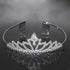 7 Style Princess Crystal Tiara Bridal Headband Kid Girl Prom Crown With Combs Party Accessories Wedding Crown Hair Jewelry Gift Wedding Crown Hair Jewelry Bridal Hair Accessories Women Crown Rhinestones Crystal Tiaras Bride Queen Party Crowns