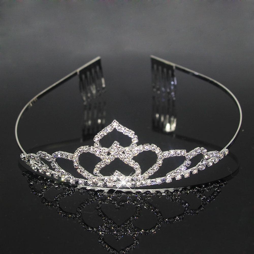 7 Style Princess Crystal Tiara Bridal Headband Kid Girl Prom Crown With Combs Party Accessories Wedding Crown Hair Jewelry Gift Wedding Crown Hair Jewelry Bridal Hair Accessories Women Crown Rhinestones Crystal Tiaras Bride Queen Party Crowns