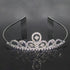 7 Style Princess Crystal Tiara Bridal Headband Kid Girl Prom Crown With Combs Party Accessories Wedding Crown Hair Jewelry Gift Wedding Crown Hair Jewelry Bridal Hair Accessories Women Crown Rhinestones Crystal Tiaras Bride Queen Party Crowns