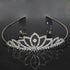 7 Style Princess Crystal Tiara Bridal Headband Kid Girl Prom Crown With Combs Party Accessories Wedding Crown Hair Jewelry Gift Wedding Crown Hair Jewelry Bridal Hair Accessories Women Crown Rhinestones Crystal Tiaras Bride Queen Party Crowns