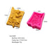 8 Cavity Cake Mold Rectangular Chocolate Silicone Moulds Handmade Soap Mold Moon Cake Decorate Baking Mould Cube Tray Ice Bar Silicone Mold Cereal Energy Bar Mold Butter Mold