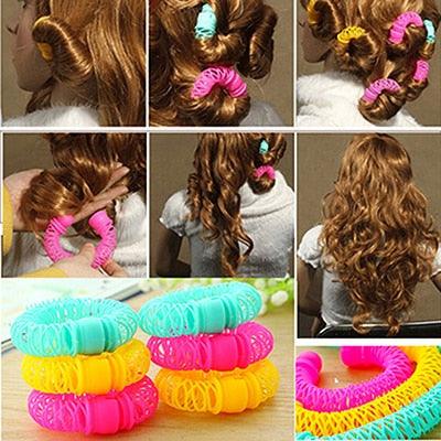 8 Pcs/Lot Soft Hair Curler Roller Curl Hair Magic Hair Curlers Tool Styling Rollers Sponge Hair Curling Easy To Carry And Use Hair Styling Tools For Women