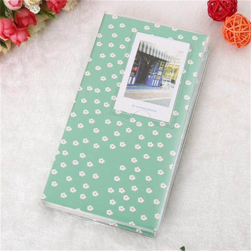 84 Pockets Photo Album Polaroid Film Mini Instant Picture Case Storage For Mini Film Fashion Home Family Memory Ring Binder Cover Refillable Notebook Photo Album