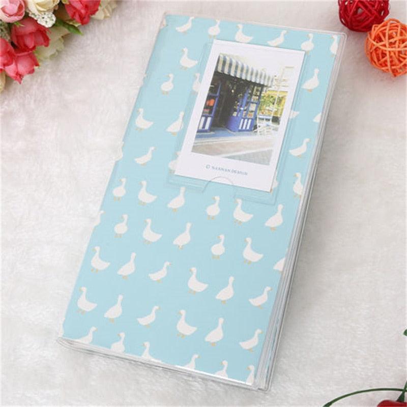 84 Pockets Photo Album Polaroid Film Mini Instant Picture Case Storage For Mini Film Fashion Home Family Memory Ring Binder Cover Refillable Notebook Photo Album