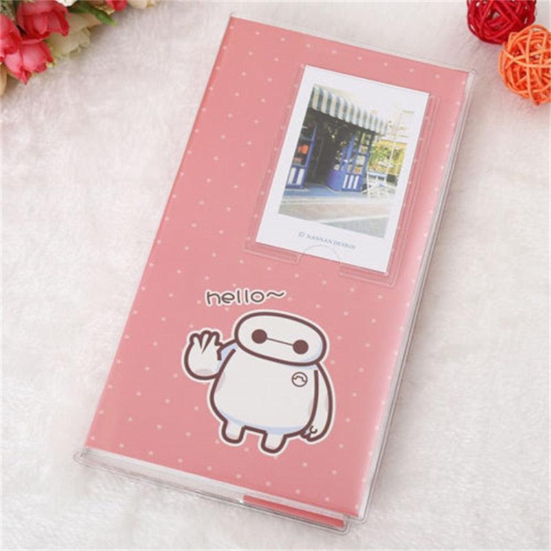 84 Pockets Photo Album Polaroid Film Mini Instant Picture Case Storage For Mini Film Fashion Home Family Memory Ring Binder Cover Refillable Notebook Photo Album