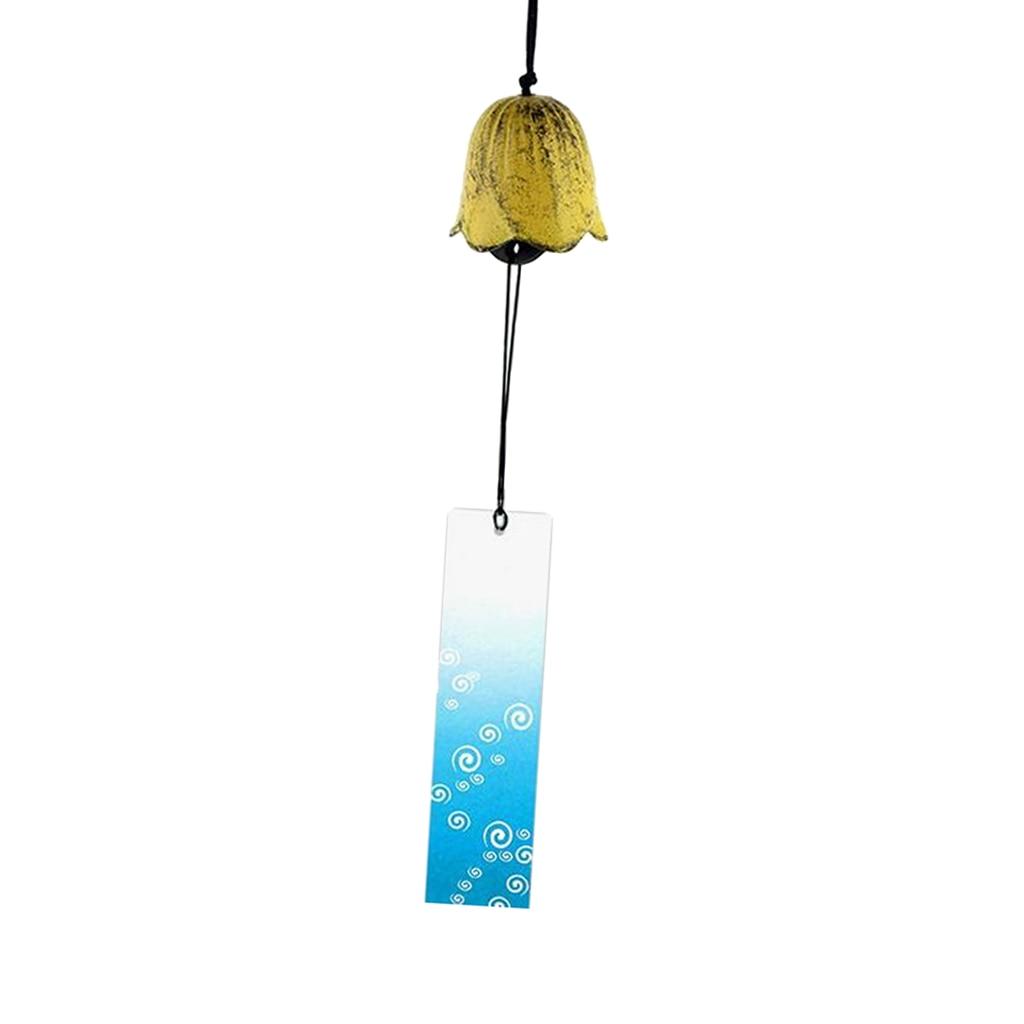 8Pieces Traditional Japanese Furin Temple Wind Chime Nambu Cast Iron Iwachu Bells  Iron Bell Wind Chimes Patio Garden Yard Home Room Decoration Celebrations