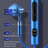 9D Stereo Earphones Mic Headphone Headset In-ear Wired Headphones Bass Wire Earphone Earbud Phone Headset With Microphone Wired Earbuds Noise Isolating in-Ear Headphones Earphones with Mic Volume Control Plug for Sports Workout Compatible