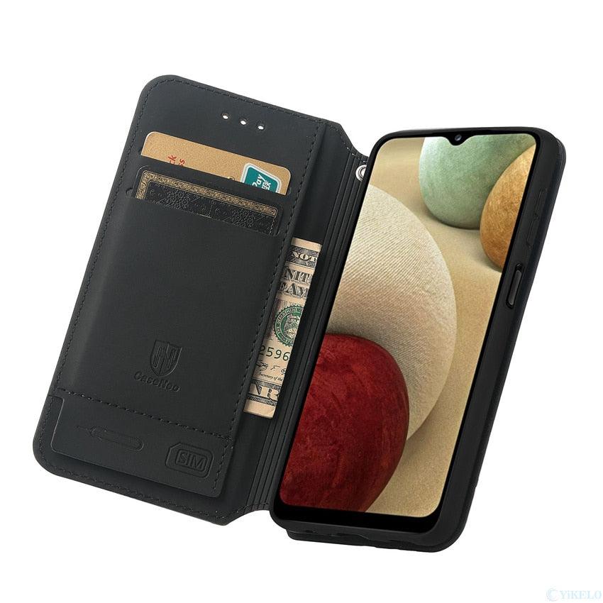 Multicolored Phone Case For iPhone 13 12 11 Pro Mini Cover Wallet Card Slot Flip Magnetic Leather PU Leather Flip Wallet Cover with Card Slots Case Cover