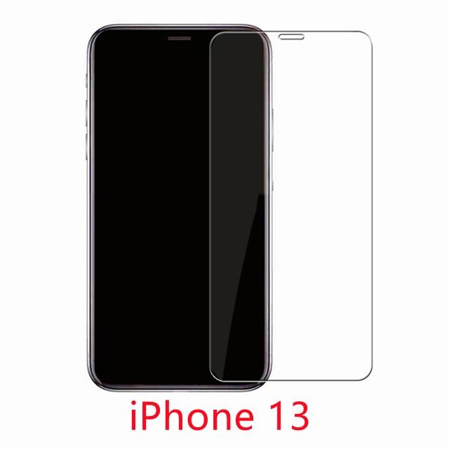 3PCS Transparent Protective Glass For iPhone 13 12 11 X XS Max Mini XR Tempered Glass For iPhone 7 8 6 Plus SE Screen Protector Scratch Resistant Screen Guard  9H Hardness Screen Protector