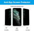 3Pcs Privacy Tempered Glass For iPhone 14 13 12 11 Pro XS Max XR Anti-Spy Screen protectors For iPhone 7 8 Plus SE2020 Glass Privacy Screen Protector Anti-Spy Tempered Glass Film Anti-Scratch 9H HD Screen Protector for iPhone