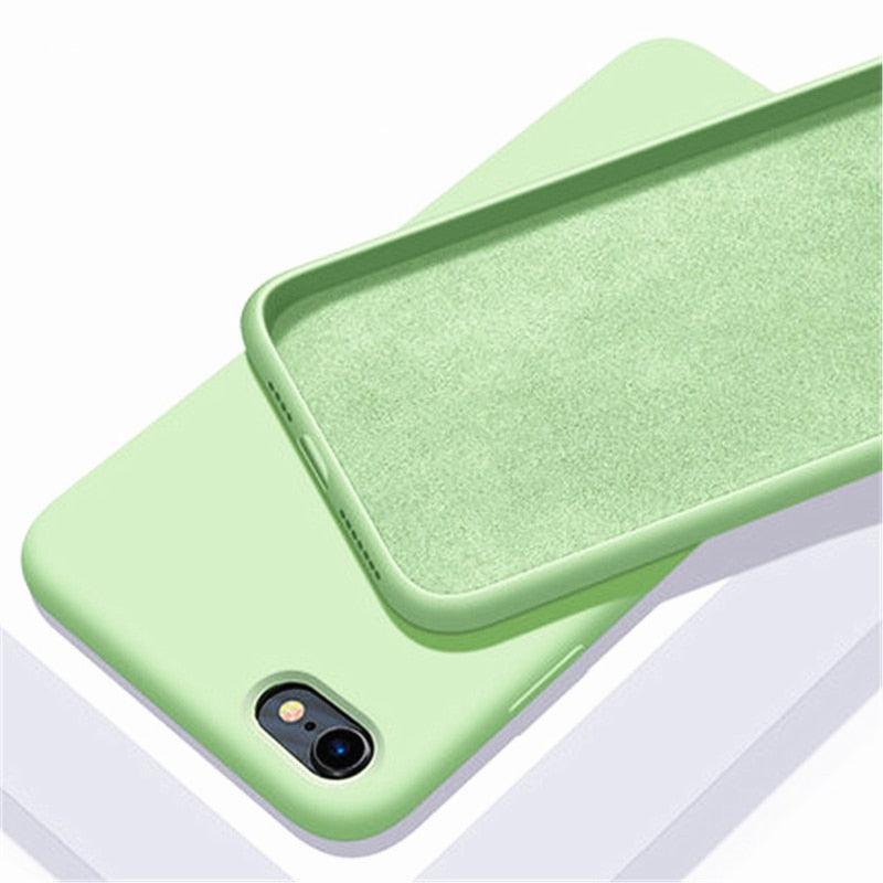 Soft-Touch Full-Body Protection Case For iPhone Case for iPhone 14 13 12 Pro Max Mini Cover Silicone Phone Case for iPhone Flexible Ergonomic Case Design  for iphone