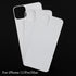 Back Screen Protective Film Carbon Fiber Skin Transparent Screen Guard Sticker Carbon Fiber Transparent Film For iPhone 14 13 12 Mini 11 Pro X XR XS Max SE3 7 8 Plus Phone Back Screen Protector Sticker