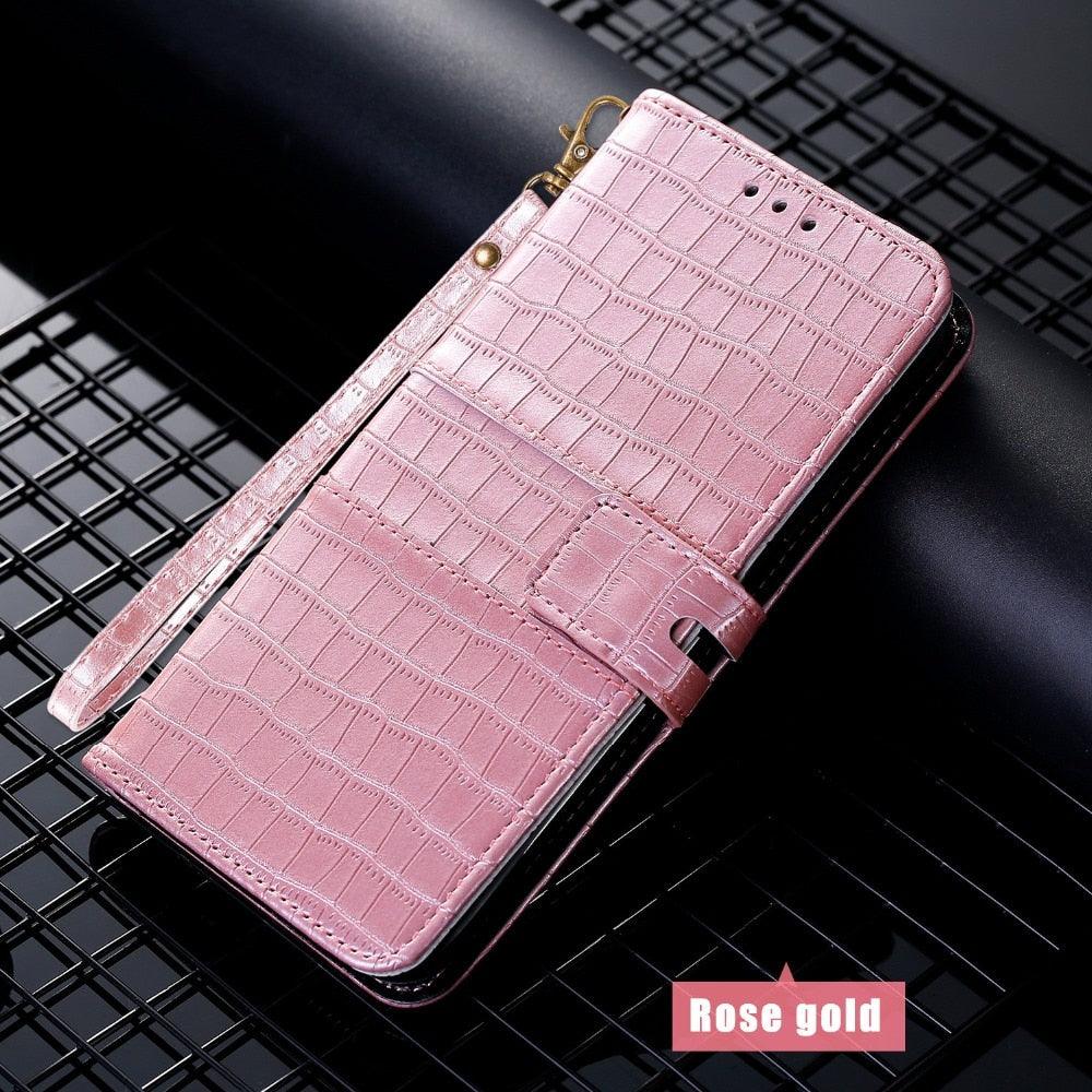 Luxury Pattern Flip Case For iPhone 13 12 Mini 11 Pro Leather Holder Card Stand Wallet Cover Protection Anti Radiation Wallet Phone Case For iPhone