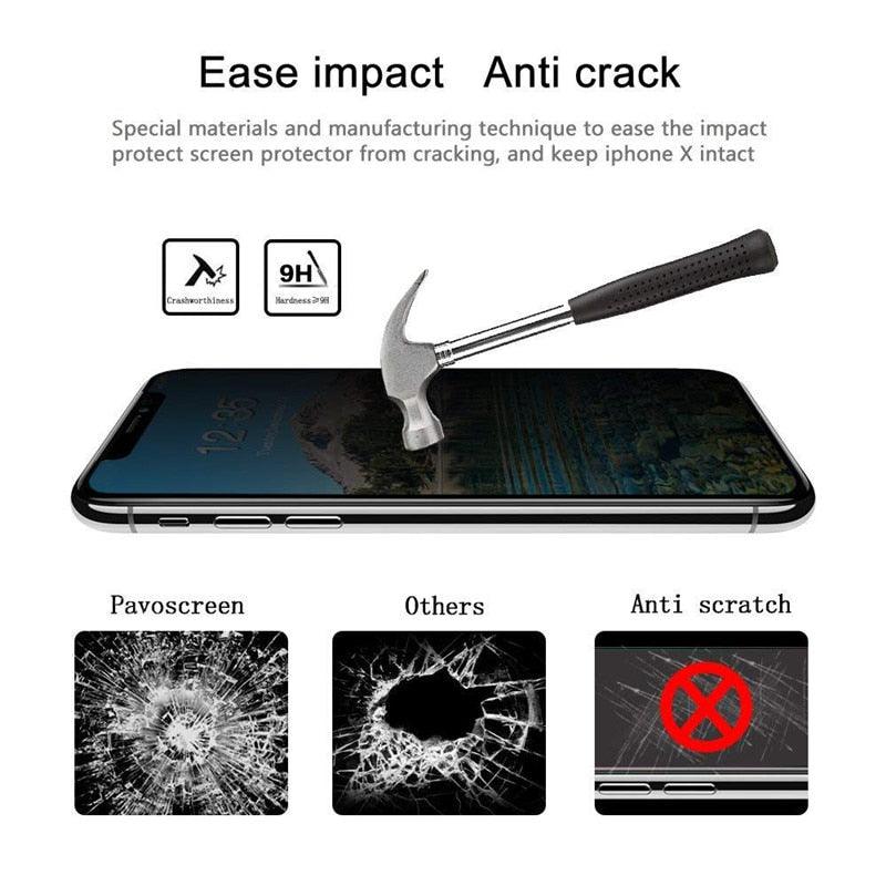 Anti Spy Tempered Glass For iPhone 14 13 12 mini 11 Pro XS Max X XR Privacy Screen protector iPhone 7 8 6 6S Plus SE 2020 Glass