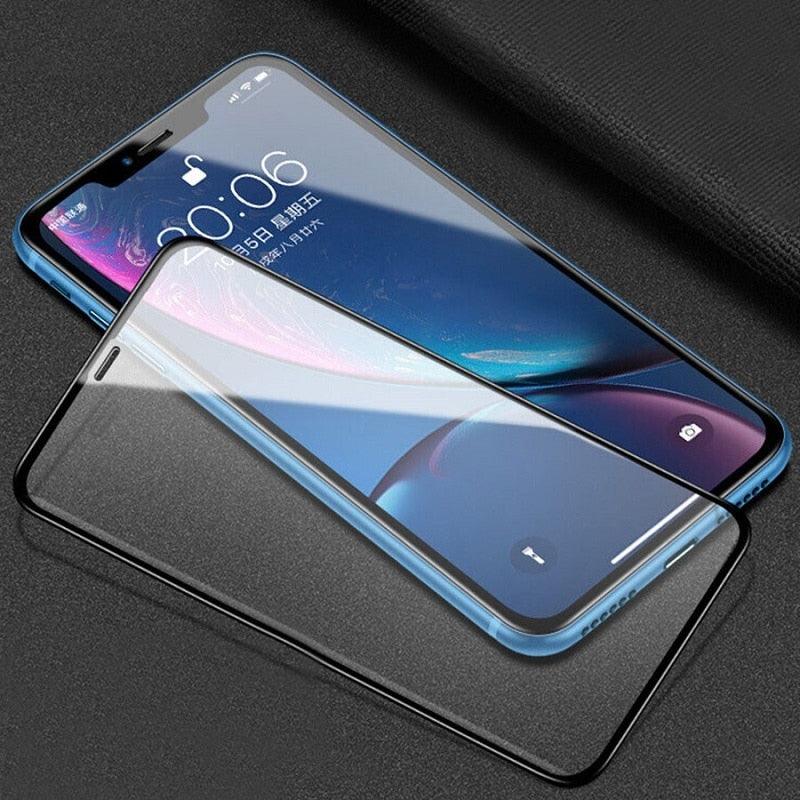 3Pcs Ceramic Protective Glass For iPhone 14 13 12 11 Pro XR XS Max X 8 7 6 Plus Soft Glass Screen Protector For SE2022 PMMA Film 9H-Hardness, Anti-Scratch No Bubbles Screen Protector