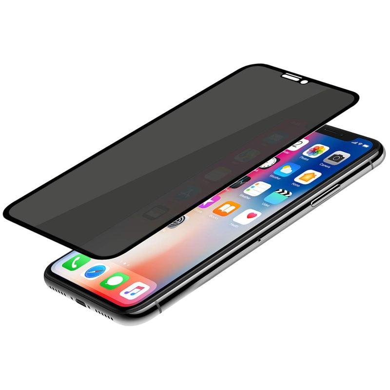 4PCS Anti-Spy Screen Protector For iPhone 14 13 12 11 Pro MAX Tempered Glass For iPhone XS MAX XR 7 8 Plus 13Pro mini Privacy Anti Spy Anti Glare Glass Screen Protector for iPhone