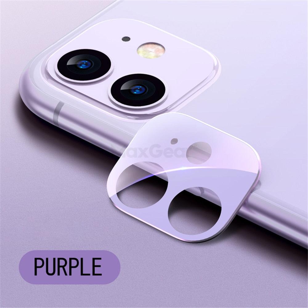 Camera Lens Tempered Glass For iPhone 12 11 Pro Max 12 Mini Full Cover Camera Ring Protector Sticker On iPhone12 Anti Scratch Camera Lens Protector 9H HD Camera Tempered Glass