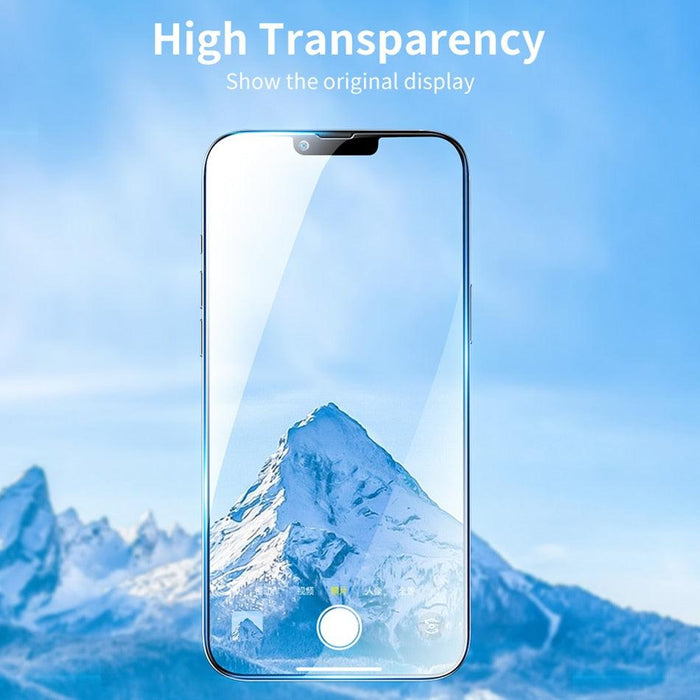 60D 4PCS Full Cover Protective Glass on For iphone 12 X XS XR Tempered Glass Iphone 13 11 Pro Max Protection Screen Protector 3X Stronger Screen Protector for iPhone